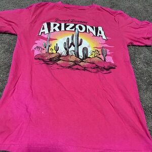 Pink Arizona Graphic T-Shirt
